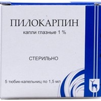 Капли для глаз Поликарпин
