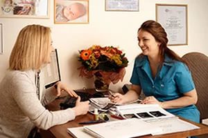 в кабинете врача