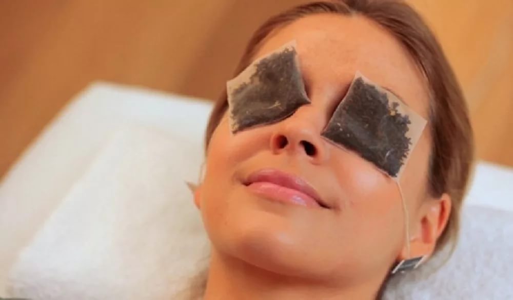 компресс из чайных пакетиков